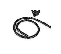CONECTICPLUS Gaine pour câbles et fils en spirale ø max : 16mm noire 2m
