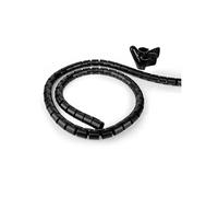 CONECTICPLUS Gaine pour câbles et fils en spirale ø max : 28mm blanche 2m