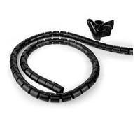 CONECTICPLUS Gaine pour câbles et fils en spirale ø max : 32mm noire 2m Noir G