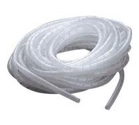 CONECTICPLUS Gaine pour câbles et fils spirale ø max : 9mm blanche 10m Transparent G