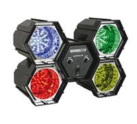 CONECTICPLUS Jeu de lumière modulateur chenillard 4 spots led