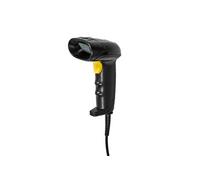 CONECTICPLUS Lecteur de code barre filaire usb - scanner laser 1d/2d/qr compatible windows - mac os - android - ios