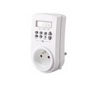 CONECTICPLUS Minuteur électrique programmable hebdommadaire numérique Beige G