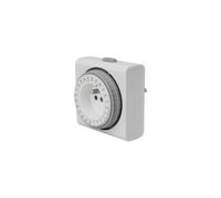 CONECTICPLUS Minuteur électrique programmable sur 24h compact
