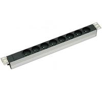 CONECTICPLUS Multiprise électrique 8 prises cee 7/5 rackable 19 pouces pour baie et coffret