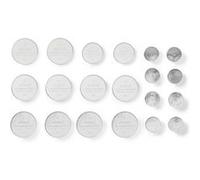CONECTICPLUS Pack de 20 piles lithium 3v type cr et 1.5v lr G