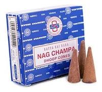 Cônes d'encens à brûler - Naturel - Boîte de 10 - Satya Sai Baba Nag Champa 12