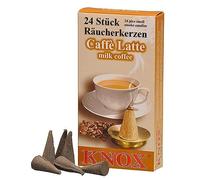 cônes d'encens - Café Latte - Authentique allemand fumeurs Erzgebirge - Knox