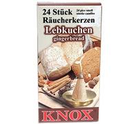 Cônes d'encens - Ginger Bread - Authentique allemand fumeurs Erzgebirge - Knox