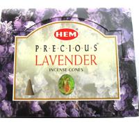 Cônes d'encens HEM Lavande Lavender 12 x 10 pièces