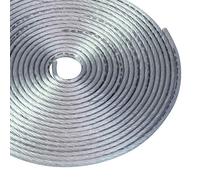 Conext Link Câble d'alimentation de batterie de calibre complet 10 AWG 7,6 m - Fil de terre en cuivre OFC argenté transparent