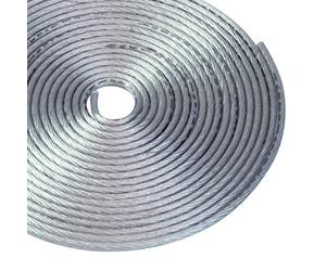 Conext Link Câble d'alimentation de batterie de calibre complet 10 AWG 7,6 m - Fil de terre en cuivre OFC argenté transparent