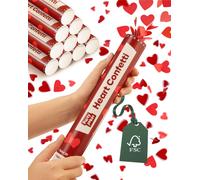 Confettis coeur joker 7770355, 10 pcs, 30cm