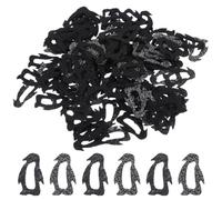 Confettis Décoratifs Pingouins pour Table, Fête de Noël, Tissu Noir