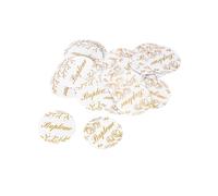 Confettis dorés - Baptême - 24 pièces - 2.8cm - Or - Événement festif