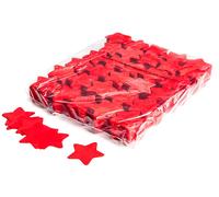 Confettis en forme d'étoile Magic FX à chute lente, 55 mm de diamètre - Rouge, 1 kg - Formes de confettis en papier