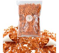 Confettis Fleurs Séchées Mariage 1 L, Pétale Hortensia Orange Terracotta | Naturel, Petales Boheme, Artisanat de France