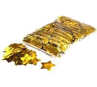 Confettis métallisés en forme d'étoile Magic FX, 55 mm de diamètre - Or, 1 kg - Formes de confettis métalliques