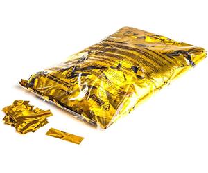 Confettis métallisés Magic FX, rectangulaires, 55 x 17 mm - Or, 1 kg - Confettis métalliques