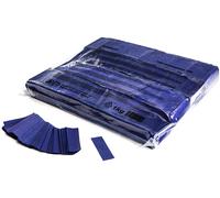Confettis rectangulaires Magic FX à chute lente 55 x 17 mm - Bleu foncé 1 kg - Confettis en papier