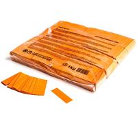 Confettis rectangulaires Magic FX Slowfall 55 x 17 mm - Orange 1 kg - Confettis en papier