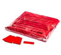 Confettis rectangulaires Magic FX Slowfall 55 x 17 mm - Rouge 1 kg - Confettis en papier
