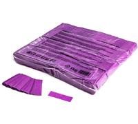 Confettis rectangulaires Magic FX Slowfall 55 x 17 mm - Violet 1 kg - Confettis en papier