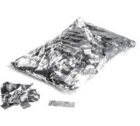 Confettis rectangulaires métallisés Magic FX 55 x 17 mm - Argent 1 kg - Confettis métalliques
