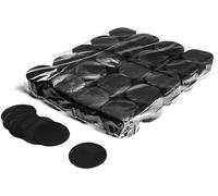 Confettis ronds Magic FX à chute lente, 55 mm de diamètre - Noir, 1 kg - Formes de confettis en papier