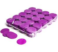 Confettis ronds Magic FX à chute lente, 55 mm de diamètre - Violet, 1 kg - Formes de confettis en papier