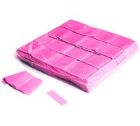 Confettis UV Magic FX à chute lente 55 x 17 mm - Rose fluorescent 1 kg - Confettis UV