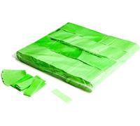 Confettis UV Magic FX à chute lente 55 x 17 mm - Vert fluorescent 1 kg - Confettis UV