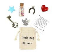 Confirmation positive, - Sac à breloques avec carte, coffret cadeau souvenir d'encouragement portable, souvenir réfléchi et motivant | Examens, mauvaise humeur, remise des diplômes, amis