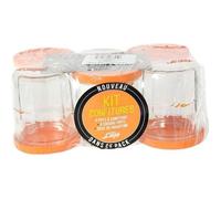 Le Parfait 1978012 Lot de 6 Pots à Confiture 324 Ml-