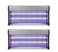 Conforama ZAP40 Destructeur D'insectes 40W Electrique Tue Moustiques Mouches 2 X 1, Lot de 2