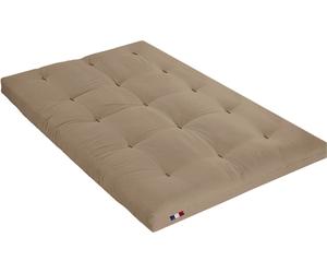 CONFORT DESIGN Matelas Futon 160 x 200 - Ep. 15 cm - Mémoire de forme - Anti-tâche -5 couches - Ferme équilibré - Fabriqué en France