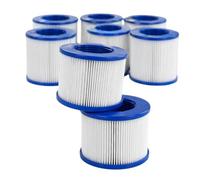 Confozen Filtres de Rechange compatibles Type VI - Cartouches filtrantes pour Pompe de Piscine - lot économique de 8 pièces