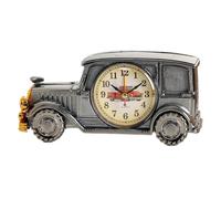 Confozen Réveil Vintage Voiture Ancienne, Horloge à Poser Rétro, Plastique, 18,6 x 7,1 x 7,6 cm, Décoration Bureau et Chambre