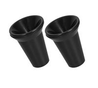 CONGARTENO 2pcs Seau à Cracher Noir pour Dégustation de Vin avec Couvercle Amovible en Pp, Facile à Nettoyer, pour Parties et Salles de Dégustation