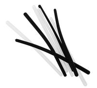 CONGARTENO 4 Paires Protège Branche Lunette en Silicone Antidérapant | Coussinets Antidérapants pour Lunettes, Tube D'oreille à Trou Rond, Remplacement Facile, Lot