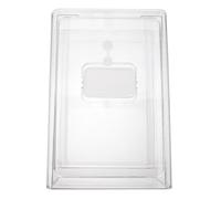 CONGARTENO Bac Rangement la Cuisine Tiroir en Plastique Transparent Grand Format pour Organisation et Stockage Aliments Réfrigérateur Congélateur