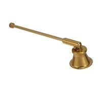 CONGARTENO Éteignoir à Bougie en Métal Tête Rotative, Vintage à Long Manche | Accessoire Rétro Élégant, pour Mèches Profondes et Bougies Coniques, Usage Décoratif à Maison