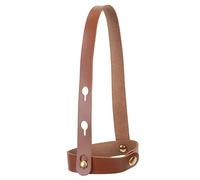 CONGARTENO Manchon pour Tasse à Café en Cuir Pu Anti-brûlure Poignée Ajustable, Isolant Pratique pour Bouteilles et Gobelets, pour Café du Matin ou Thé de L'après-midi