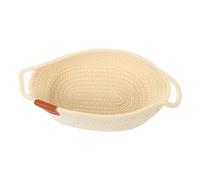 CONGARTENO Panier de Rangement Corde de Coton Boîte de Rangement Polyvalente pour Maison Petit Modèle Beige pour Jouets et Accessoires