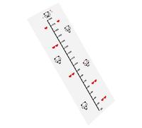 CONGARTENO Sticker Mural Autocollant 3d Motif Ours pour Chambre D’garçon et Filles, Toise de Mesure 30-180 Cm en Acrylique, Décor Éducatif et Décoratif pour Bébé, Crèche et Nursery