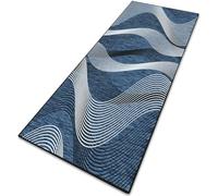 CONGCLI Tapis de Cuisine 3D Antidérapant 55 x 135 cm Antidérapant, Couleur Unie, Élégant, Lavable, Doux, Absorbant Doux Vintage Descente pour Cuisine, Buanderie, Entrée, Couloir, A