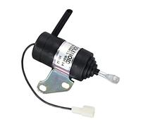 Congparts Solénoïde d'arrêt de carburant 052600-4531 16851-60010 12 V compatible avec excavatrice Kubota K008 K0083KTC K BX Kubota Garden Tractor G2160-DS G2160AU TG1860 GR2100 GR211100 GR21110 0