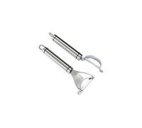 Conisy epluche legumes e fruit, eplucheur légumes manuelle acier inoxydable couteau éplucheur de pomme de terre professionnel (2pieces)