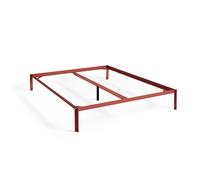 Connect Bed Lit Hay Wx160 cm Maroon rouge - 5710441310709