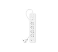 Connect - Protection contre les surtensions - avec ports USB-C et USB-A - connecteurs de sortie : 4 - 2 m cordon